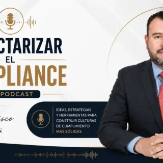 imagen de sahagun y trevino del podcast democratiza el compliance